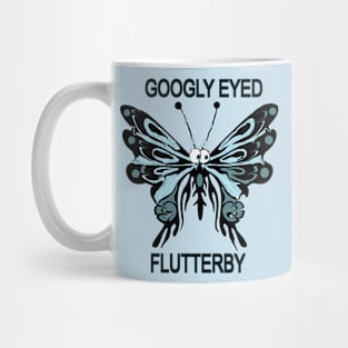 Googly Eyed Flutterby Mug